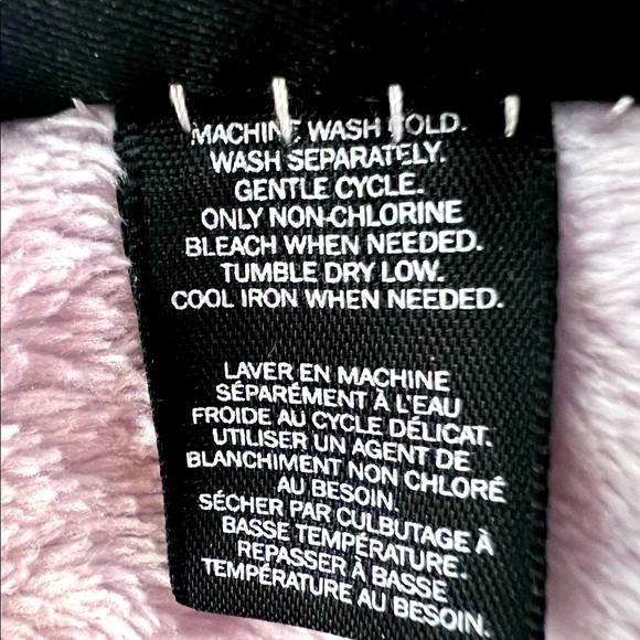 Pale Purple/Pink Blanket /Throw - Picture 6 of 6